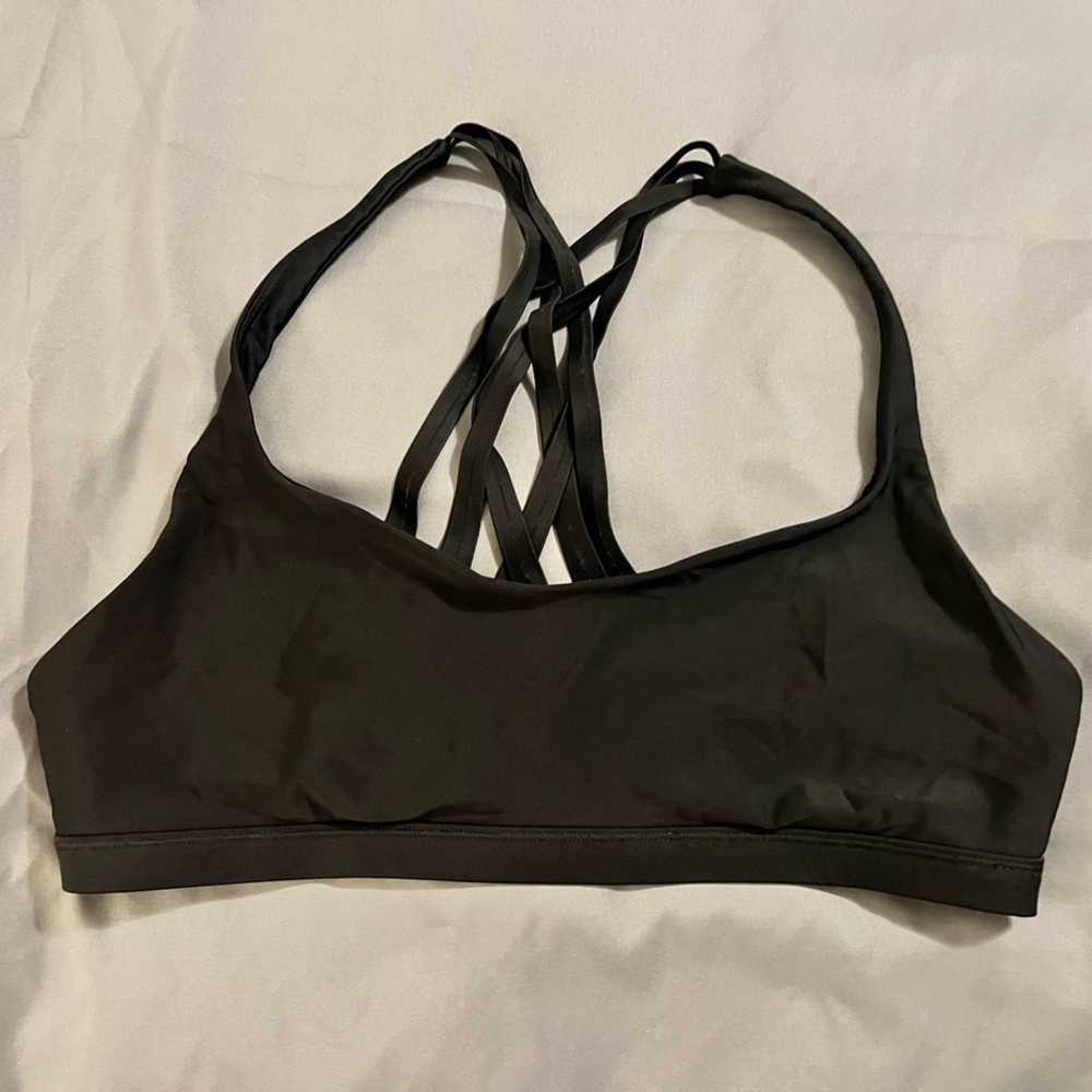Black bikini top